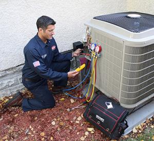 Jake is part of our plumbing team that repairs AC units